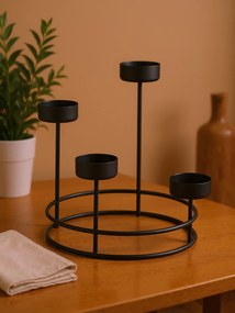 Sinsay - Candelabro in metallo - nero