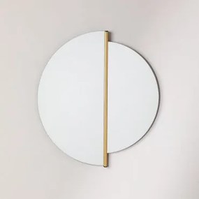 Specchio da parete Jasmine Dorato - Sklum