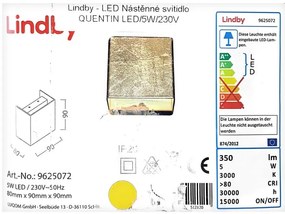 Lindby - LED Applique QUENTIN LED/5W/230V