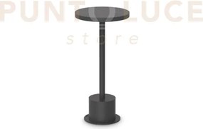 Toffee lampada nero 25cm led 3000k 11w  1200 lm ip67