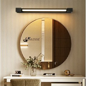 Brilagi-LED Lampada per specchio da bagno AQUA LINE LED/18W/230V 60 cm IP44 nero