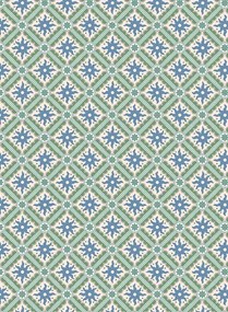 Josephine Munsey Carta da parati Nova/ Sol - Alice Green/ Dusky Plum/ Cobber