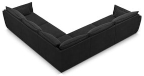 Divano angolare grigio scuro (variabile) Vanda - Mazzini Sofas