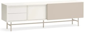Tavolo TV beige/crema 180x56 cm Nube - Teulat