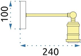 Lampada da parete APP618-1W