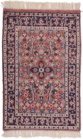 Persian Tappeto 90 x 60 (Indian) Annodato A Mano