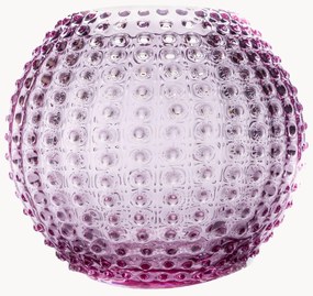 Vaso fatto a mano con rilievo Hobnail, alt. 22 cm