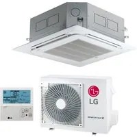 Climatizzatore Condizionatore LG Cassetta a 4 Vie Inverter 24000 Btu CT24F R-32 Wi-Fi Optional con Comando a Filo e Pannello Incluso - Novit