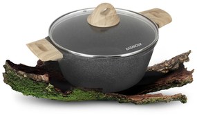 Casseruola 24 cm con coperchio Eco Petra Evolution