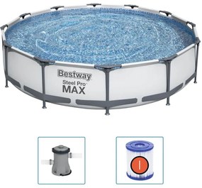 Set Piscina Steel Pro max 366x76 cm Bestway