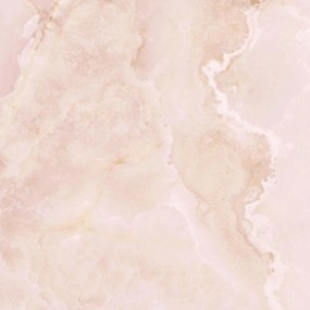 Piastrella in gres porcellanato effetto marmo onice rosa pregiato lucido 120x120 - EI6010