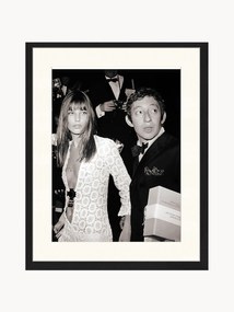 Fotografia incorniciata Serge Gainsbourg & Jane Birkin