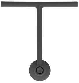 Tergivetro doccia grigio in plastica antigraffio con ventosa Spring