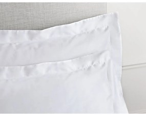 Set di 2 federe in cotone Oxford sateen bianco, 50 x 75 cm Cotton Sateen - Bianca