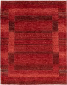 Loribaft Tappeto persiano 190x150 Rosso (Iran) Annodato A Mano