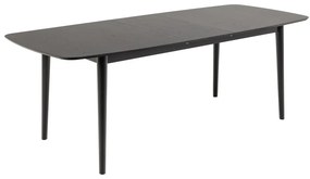 Tavolo da pranzo pieghevole con piano in rovere decorato 90x219 cm Montreux - Actona