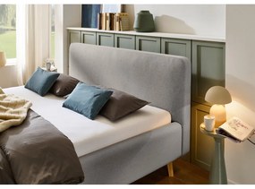 Letto singolo imbottito grigio rete non inclusa 120x200 cm Mattis – Meise Möbel