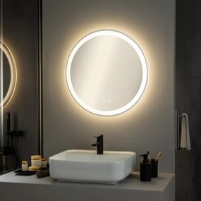 Brilagi-LED Specchio da bagno dimmerabile, riscaldato, con retroilluminazione AVA ECO LED/11,5W/230V Ø60 cm IP44