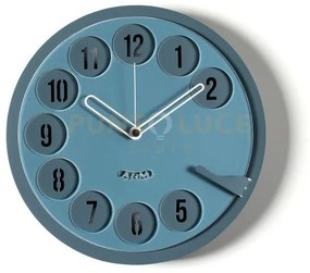 Orologio vintage call me petrolio,blu oltremare