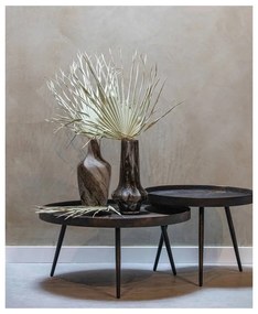 Tavolino da salotto rotondo nero ø 58 cm Bounds – WOOOD