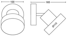 Philips 50601/31/P0 - Luce Spot a LED BUKKO LED/4,5W/230V