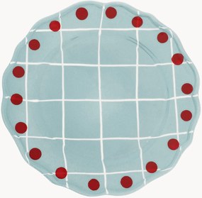 Piatto piano dipinto a mano Amalfi