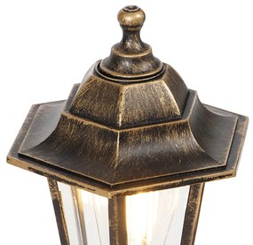 Lampada da esterno oro antico 42 cm IP44 - New Haven