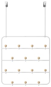 Appendiabiti in metallo bianco naturale 36 cm Estique - Umbra