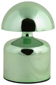 Lampada da tavolo a LED verde chiaro con paralume in metallo (altezza 14 cm) Impetu - Leitmotiv
