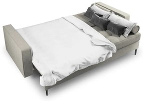 Divano letto grigio chiaro Santo - Milo Casa