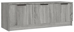 Mobile tv grigio sonoma 102x35x36,5 cm in legno multistrato