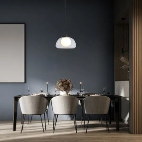 Rabalux 72274 - Lampadario a sospensione con filo ELOWEN 1xG9/5W/230V limpido