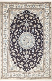 Nain Tappeto persiano 290 x 190 Blu (Iran) Annodato A Mano