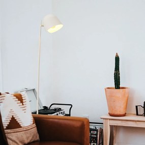 Lampada da terra bianca, altezza 150 cm Paris - SULION