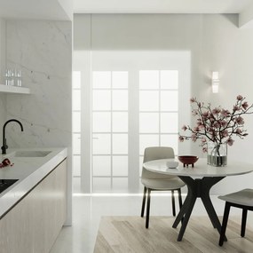 Lampada da parete bianca Carlo - Sollux