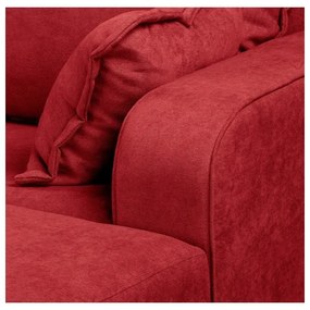 Divano angolare rosso (angolo destro) Beata - Ropez