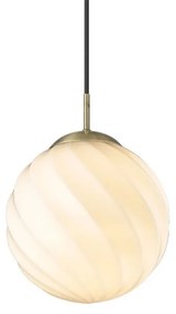 Twist Ball Lampada a Sospensione  Ø25 Antique Brass - Halo Design