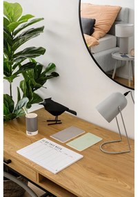 Letto matrimoniale imbottito grigio chiaro con contenitore con rete inclusa 180x200 cm Lotte – Meise Möbel