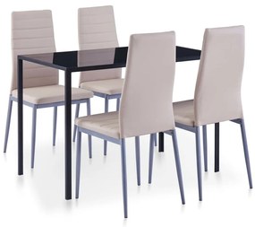 Set Da Pranzo 5 Pz Cappuccino /