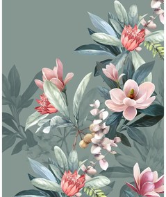 Coperta verde reversibile , 130 x 160 cm Parler - Descanso