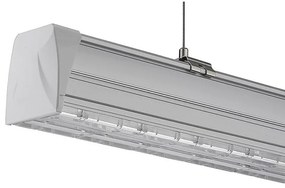 Plafoniera LED Lineare A Sospensione Master 50W 150cm Doppia Lente Asimmetrica 4000K IP20 Dimmerabile SKU-1362