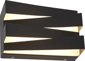 Searchlight 86410BK - Applique LED SECTION LED/18W/230V nero