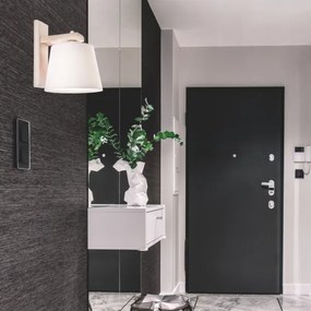 Lampada da parete 1xE27/60W/230V rovere