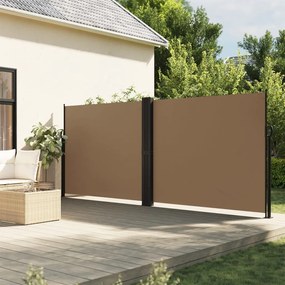Tenda Da Sole Laterale Retrattile Tortora 180x1200 Cm /