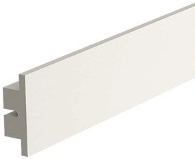 Cornice Pitturabile per Illuminazione Bidirezionale per Strisce LED da 115m Variante Lunghezza 115 Metri