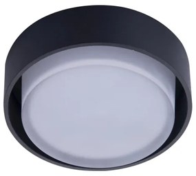 Azzardo AZ4389 - Lampada da incasso a LED per bagno KASTORIA 7W/230V IP44 nero