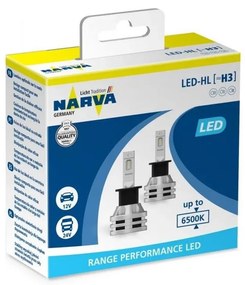 SET 2x LED Lampadine auto H3 PK22s/19W/12V 6500K - Narva 18058RPNVAX2
