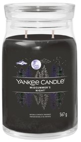 Midsummer's Night, candela in giara grande Yankee Candle