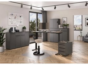 Tavolo da lavoro regolabile in altezza 80x160 cm Mailand - Germania