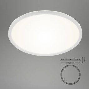 Briloner 7157-416 - Plafoniera LED SLIM LED/22W/230V diametro 42 cm